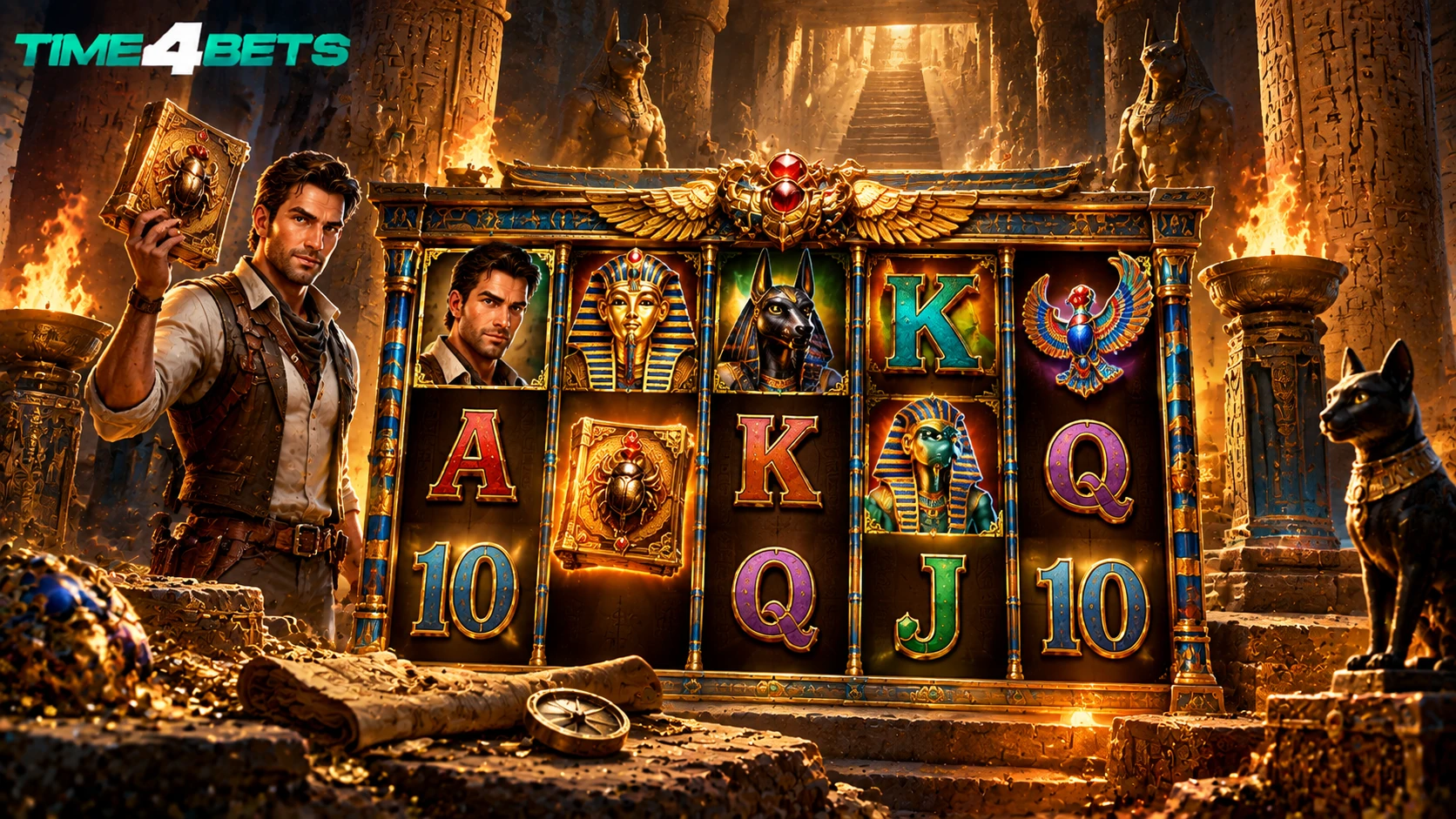 Book of Dead Expanding Symbols and Pharaoh
