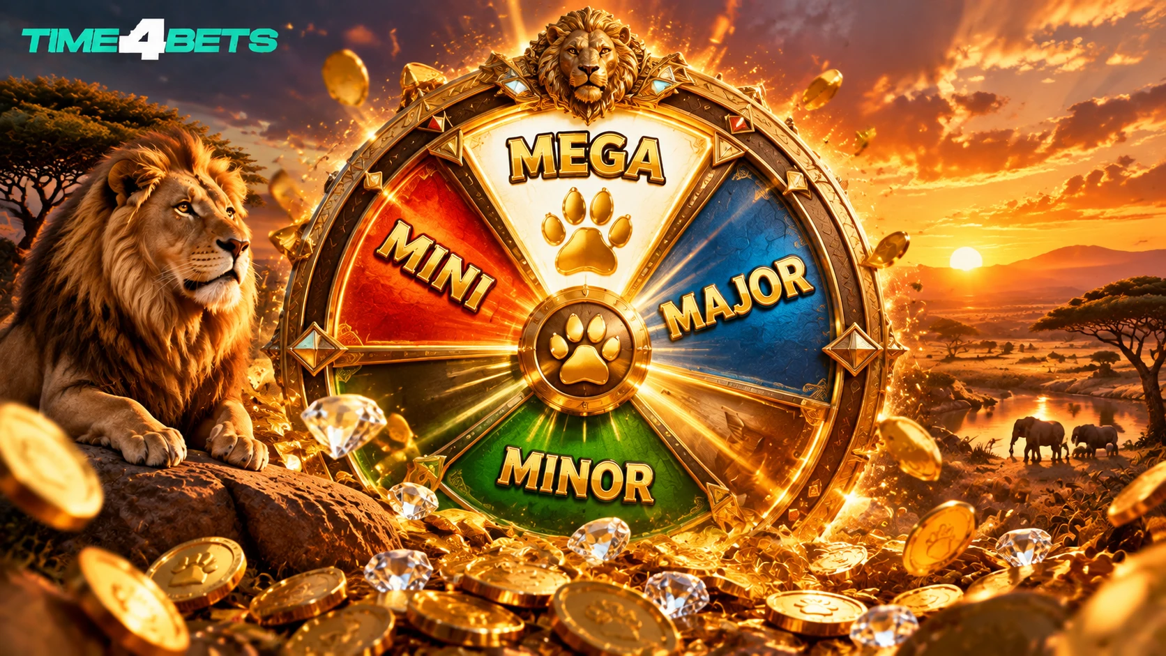 Mega Moolah legendary progressive jackpot wheel feature