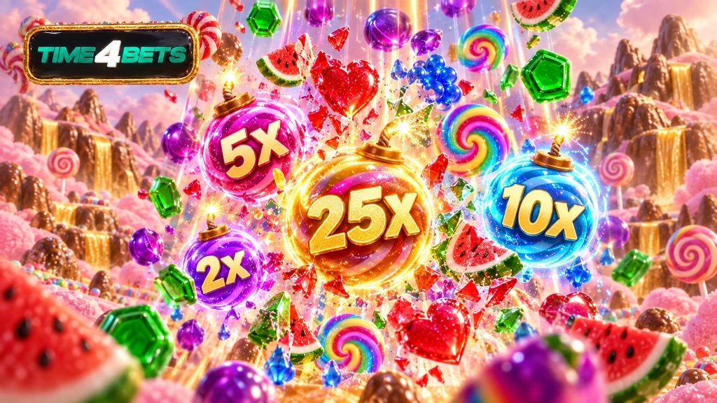 Sweet Bonanza Multiplier Bombs and Tumble Feature